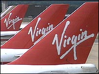 Virgin Atlantic Jumbo Jet tails, Sir Richard Branson