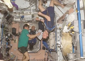 Astronauts on Space Station