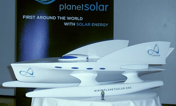 Tranor PlanetSolar Swiss promotional development model
