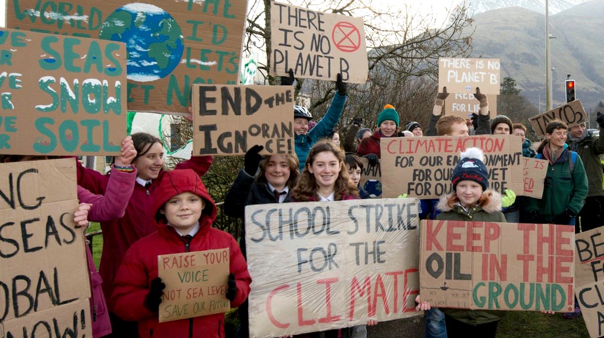 Holly Gillibrand climate activist school strikes