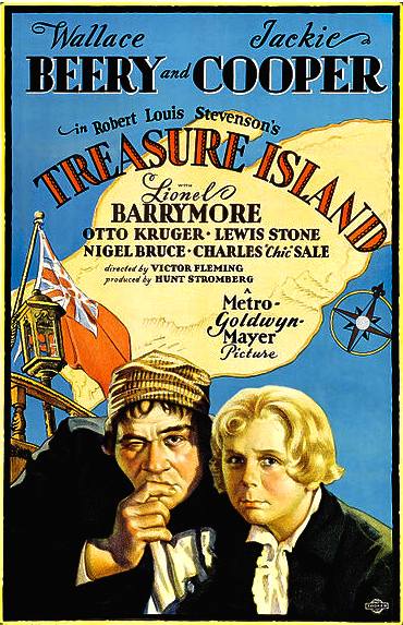 Treasure Island, Metro Goldwyn-Mayer Wallace Berry and Jackie Cooper