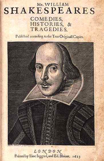 Shakespeare's first Folio 1623