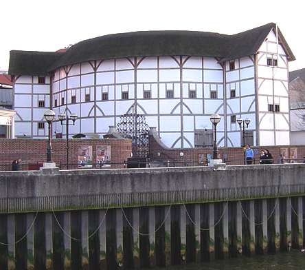 The Globe Theatre reconstruction in London