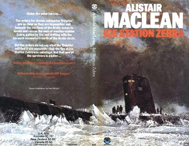 Alistair MacLean's Ice Station Zebra book cover