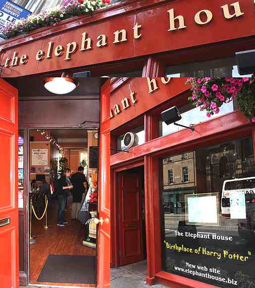 The Elephant House birthplace of Harry Potter