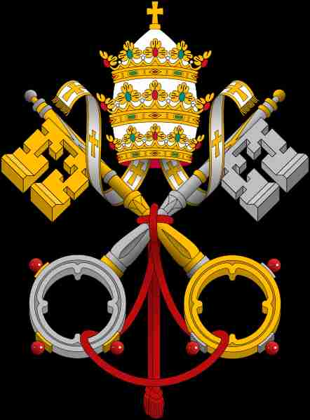 Vatican City, Emblem of the Papacy - The Pope coat of arms