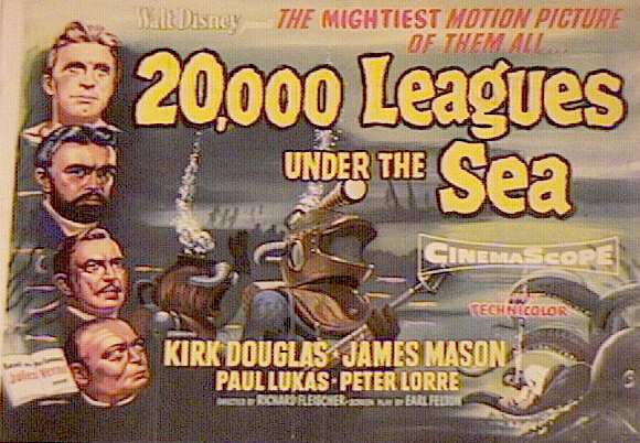 Walt Disney's original film classic - poster 20,000 Leagues Under the Sea