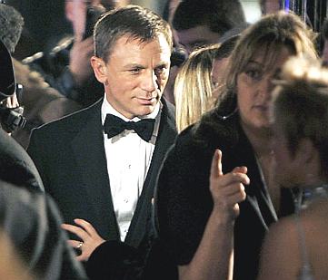 James Bond premier Daniel Craig actor