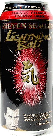 Lightning Bolt, Steven Segal;s energy drink