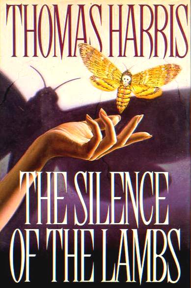 Book cover, The Silence of the Lambs, by Thomas Harris