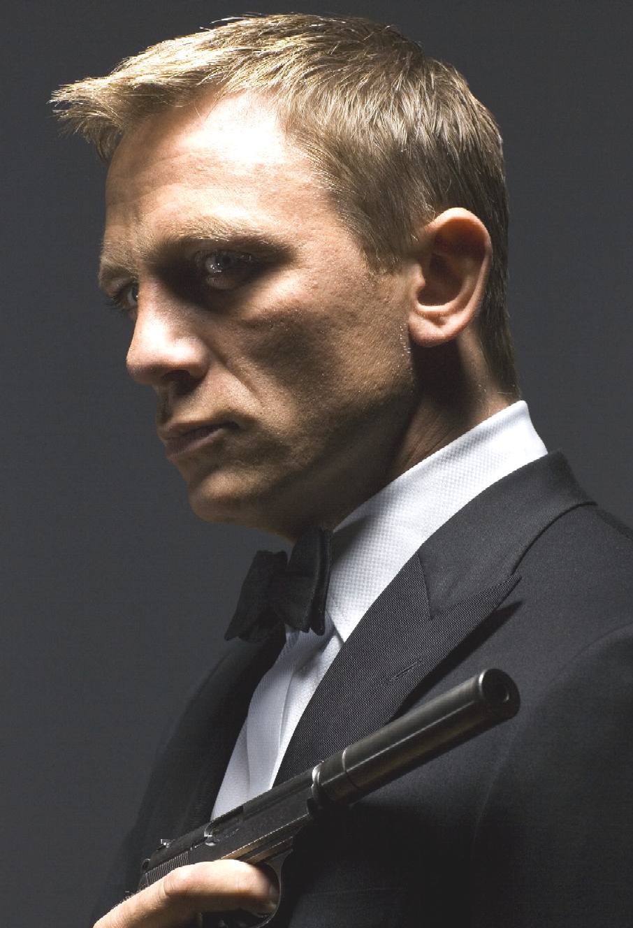 James Bond 007 in Skyfall the 2012 movie by Sam Mendes, Daniel Craig