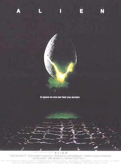 Alien movie dvd cover and poster