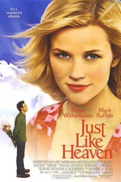 Just like Heaven movie poster Reese Witherspoon