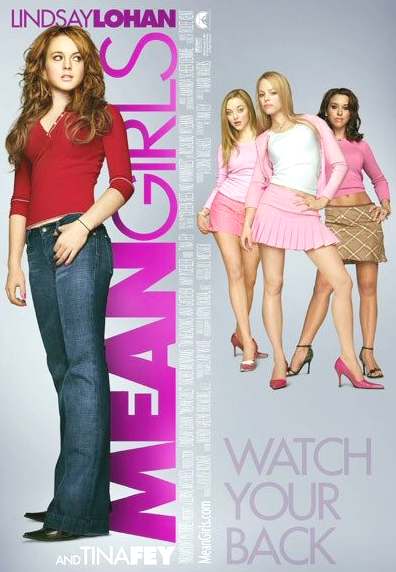 Mean Girls movie poste Lindsay Lohan