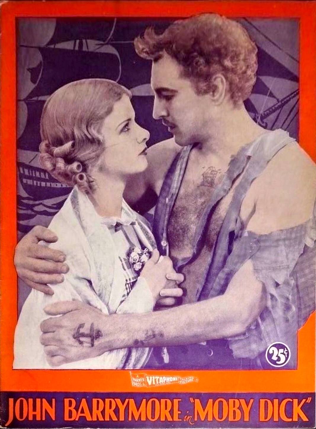 Joan Bennett and John Barrymore in Moby Dick