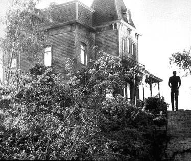 Psycho house on hill and Norman Bates