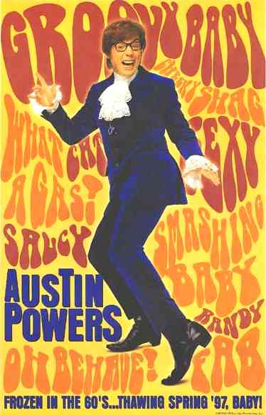 Austin Powers International Man of Mystery film starring Mike Myers