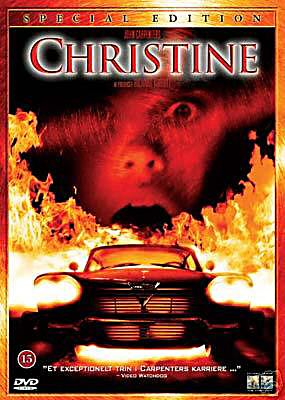 Christine film dvd cover John Carpenter