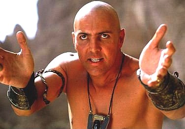 Arnold Vosloo as the high priest Imhotep, The Mummy movie