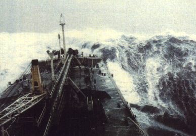 Beaufort scale force 12 winds 64 knots waves over 16 metres