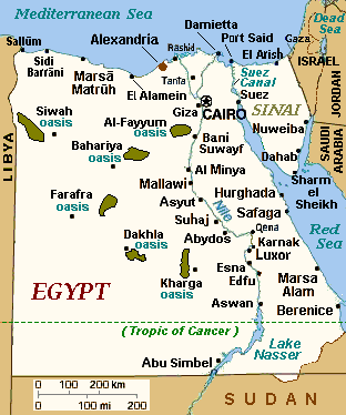  Nile River Egypt on Map Of Egypt