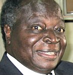 Kenyan president Mwai Kibaki