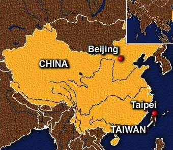Beijing location map of China