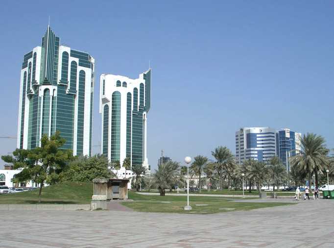 Qatar's great wealth is most visible in its capital, Doha