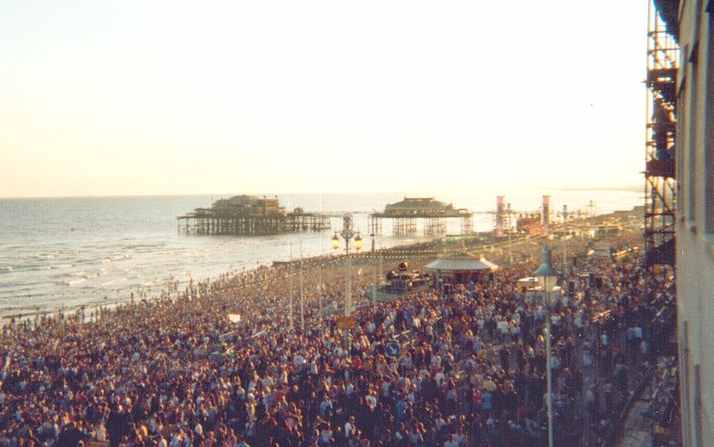 July 17 02 Big Beach Boutique II pulled thousands fans for Fatboy Slim