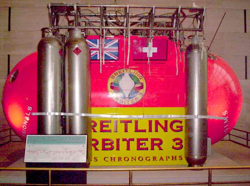 Breitling Orbiter 3 side view