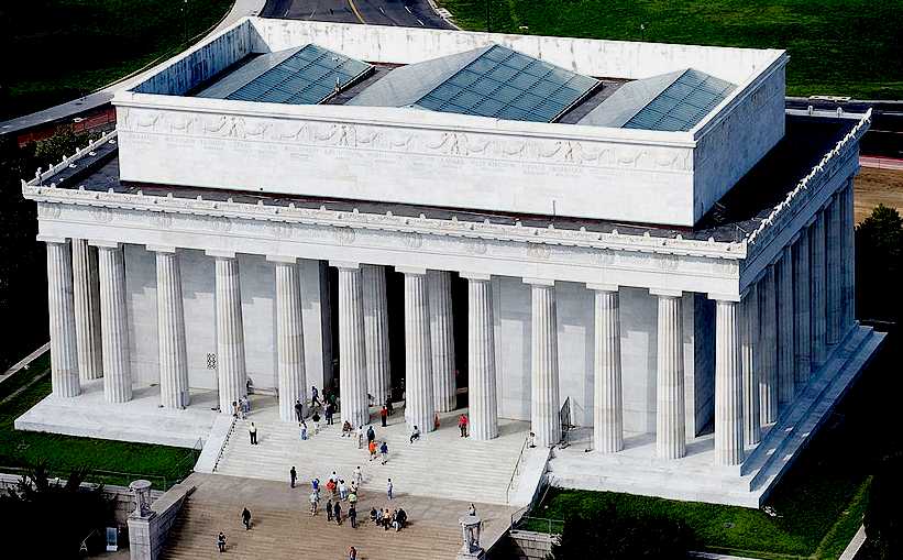 Washington memorial to Abraham Lincoln