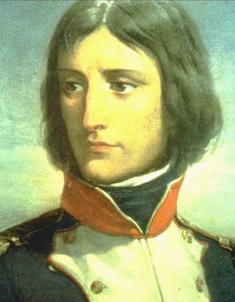 The young Napoleon Bonaparte