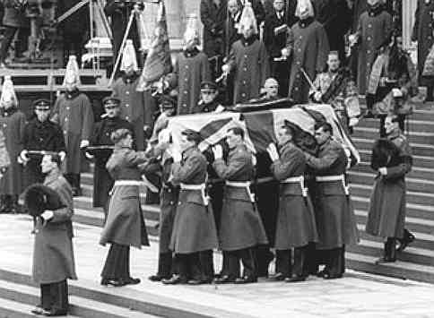The State Funeral of Sir Winston Churchill 1965