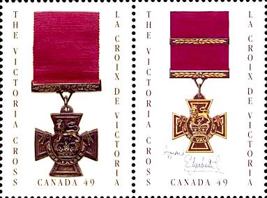 Victoria Cross Canadian postage stamp
