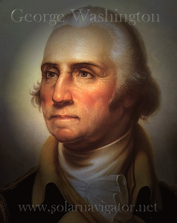 George Washington's portrait in oils