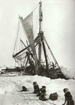 Endurance sinking 1915