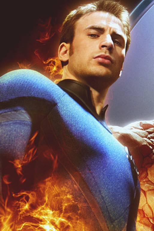 Chris Evans as Johhny (John) Storm the Human Torch - Fantastic Four