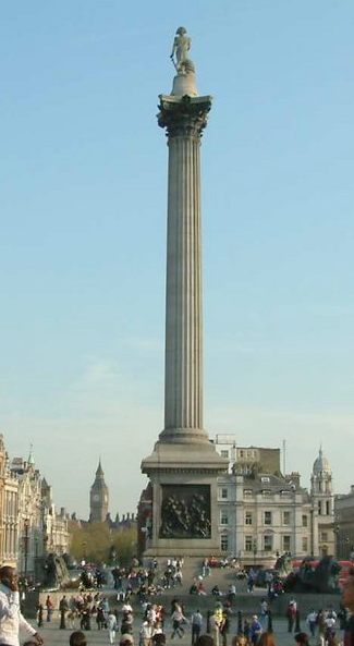 Nelson's Column London England