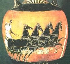 Olympic Games Greek chariot racing