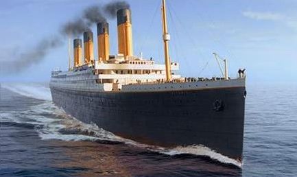 RMS Titanic ship sinking 15 April 1912