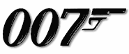 James Bond 007 gun logo