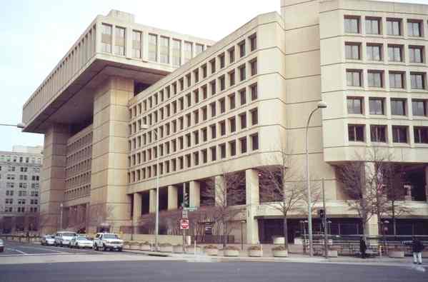 FBI headquarters, the J Edgar Hoover building in Washington