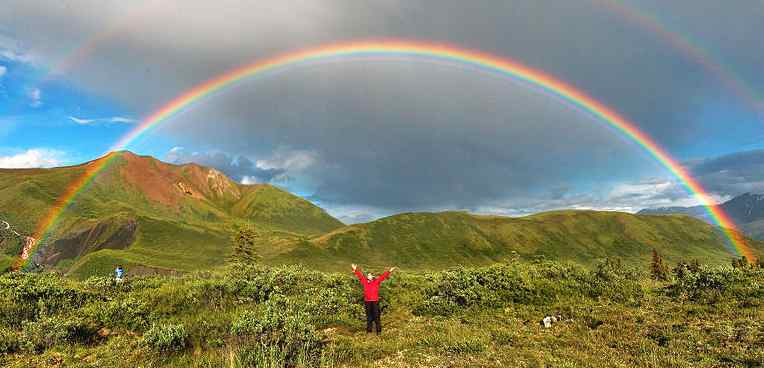 Rainbow full double Alaska