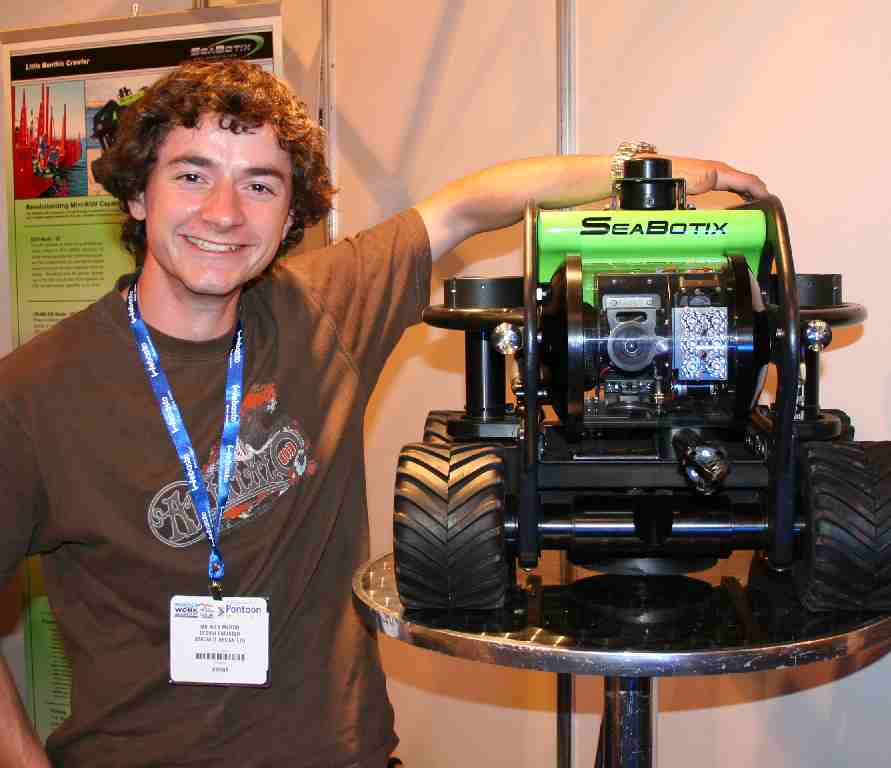 Alex Martin loved this robot submersible camera by Seabotix