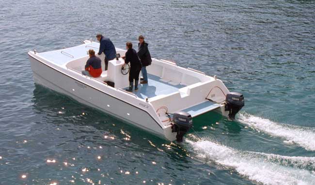 Small Catamaran Fishing Boats