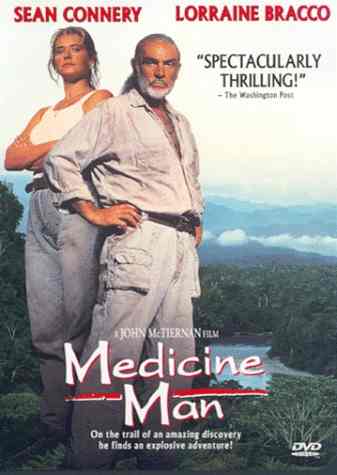 Sean Connery in Medicine Man with Lorraine Bracco
