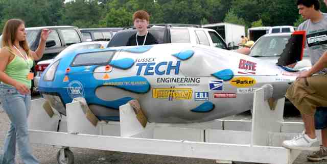 Submarine human powered races Umpty Squatch Sussex Tech