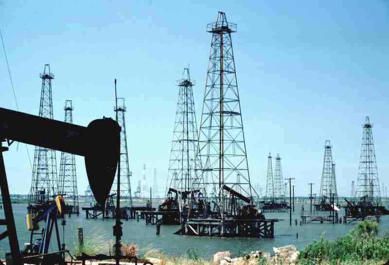 Texaco oil field