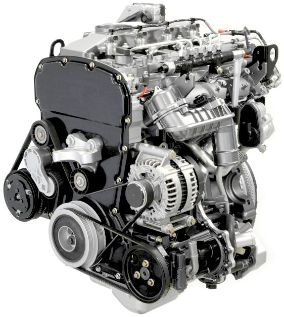 A modern Ford diesel engine