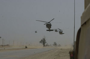 Iraq war 2004 101st Airborne Helicopters
